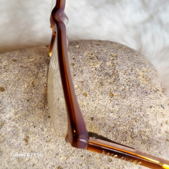 Kate Spade Frame Effie 0DV5 Light Tortoise on Lavender Half Rim Italy  5… - Picture 3 of 11